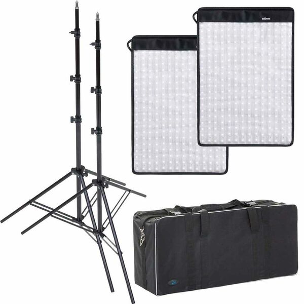 Dörr LED Flex Panel 2er Kit FX-3040 BC mit 2xLS+Tasche 