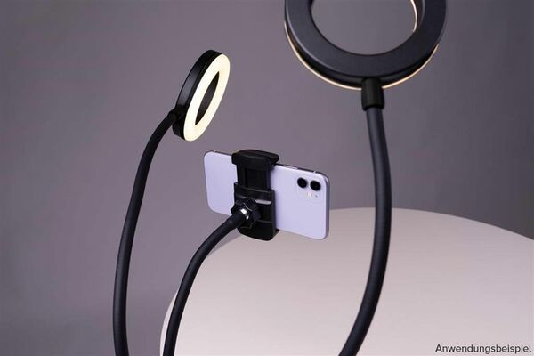 Dörr LED Selfie 2-er Ringlicht SLR-12 BI-COLOR 