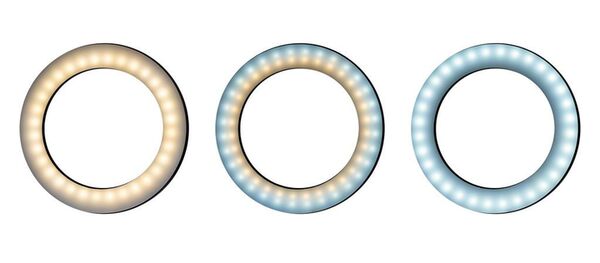 Dörr LED Selfie Ringlicht SLR-16 Bi-Color 