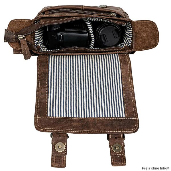 Dörr Leder Fototasche Kapstadt  vintage brown small