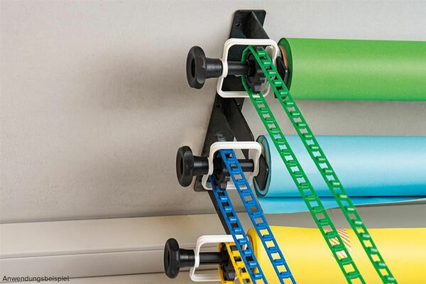 Dörr Rollenaufhänger für Papierhintergründe  3 Rollen
