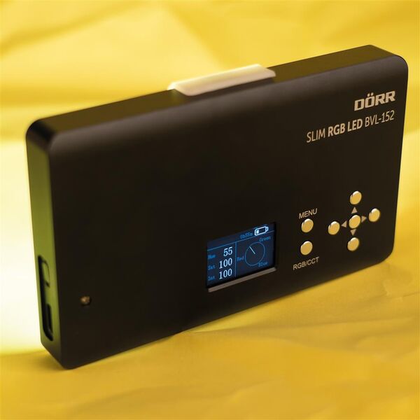 Dörr Slim RGB LED Videolicht BVL-152 