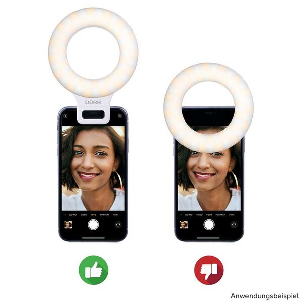 Dörr SMARTPHONE LED SELFIE RINGLICHT SLR-9 