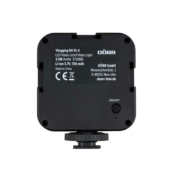 Dörr Vlogging Kit mit Mikrofon VL-5 