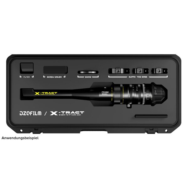 DZOFILM X-TRACT 18-28mm T.8 FF 90° Probe Macro Zoom Lens  PL-Mount