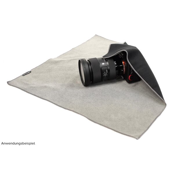 Easy Wrapper selbsthaftendes Einschlagtuch  L 47 x 47 cm schwarz