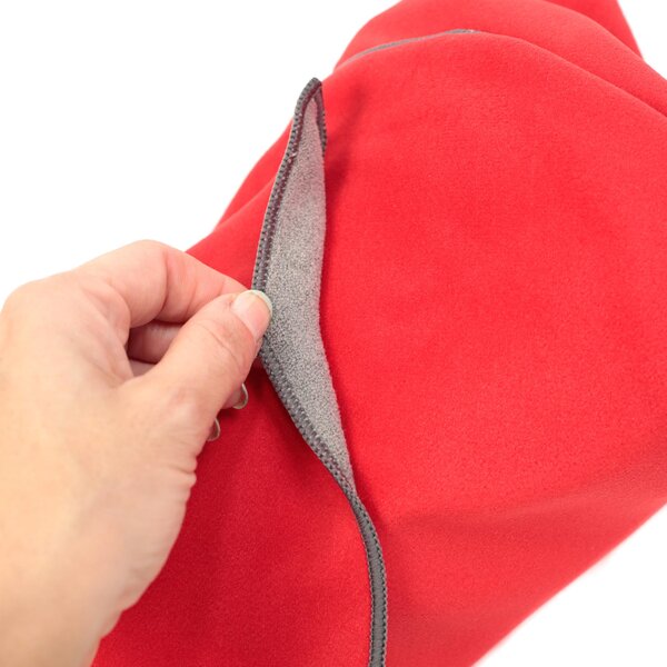 Easy Wrapper selbsthaftendes Einschlagtuch  L 47 x 47 cm rot