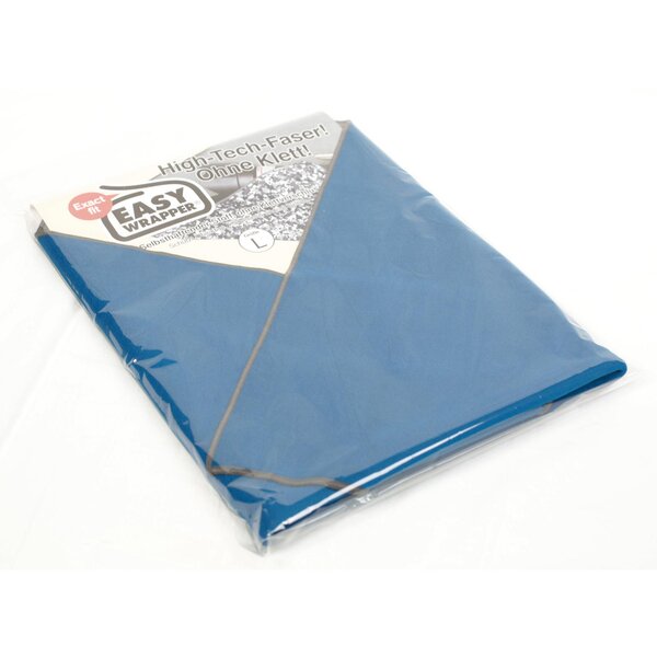 Easy Wrapper selbsthaftendes Einschlagtuch  L 47 x 47 cm blau