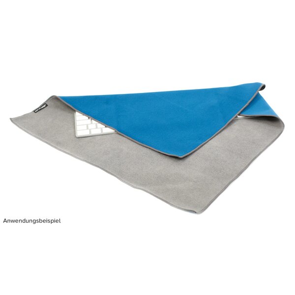 Easy Wrapper selbsthaftendes Einschlagtuch  L 47 x 47 cm blau