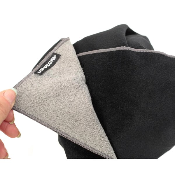 Easy Wrapper selbsthaftendes Einschlagtuch  M 35 x 35 cm schwarz