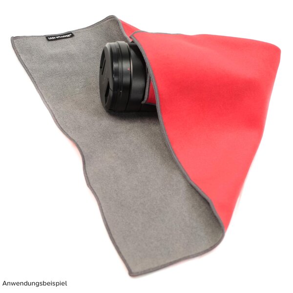 Easy Wrapper selbsthaftendes Einschlagtuch  M 35 x 35 cm rot