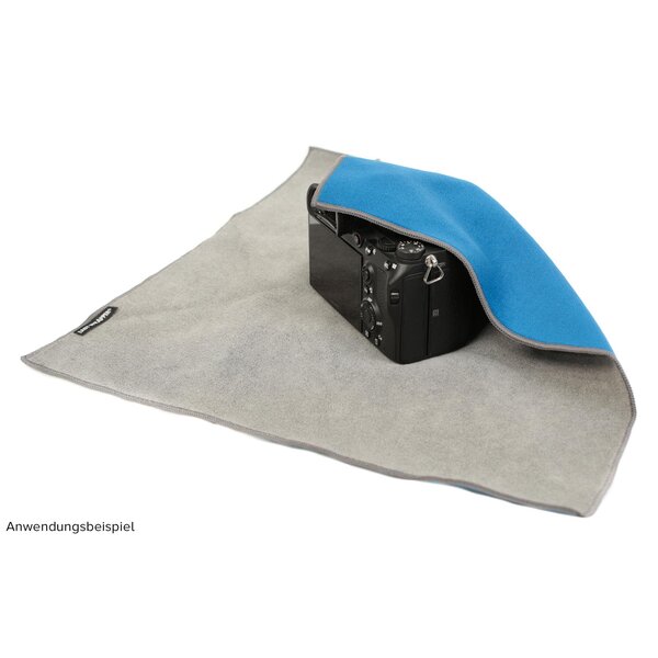 Easy Wrapper selbsthaftendes Einschlagtuch  M 35 x 35 cm blau