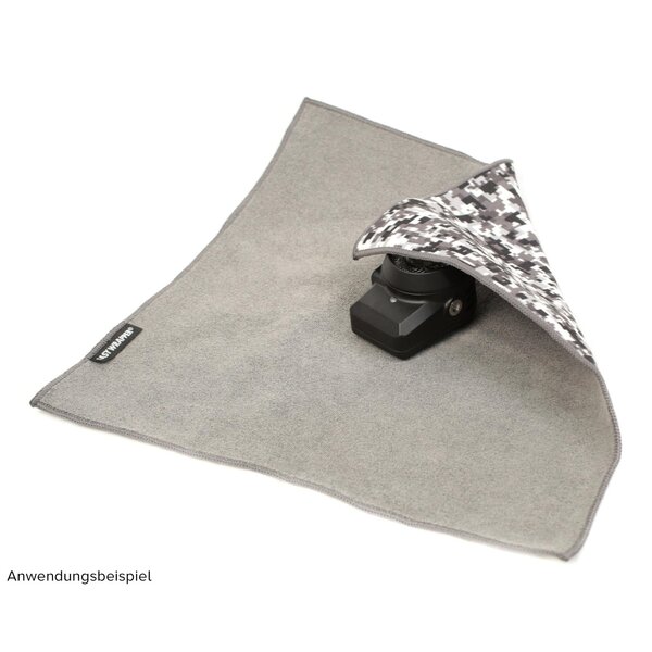 Easy Wrapper selbsthaftendes Einschlagtuch  S 28 x 28 cm Schwarz/Weiß Camouflage