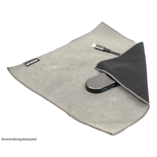 Easy Wrapper selbsthaftendes Einschlagtuch  S 28 x 28 cm schwarz