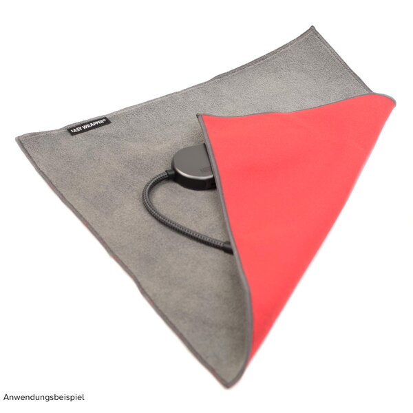 Easy Wrapper selbsthaftendes Einschlagtuch  S 28 x 28 cm rot