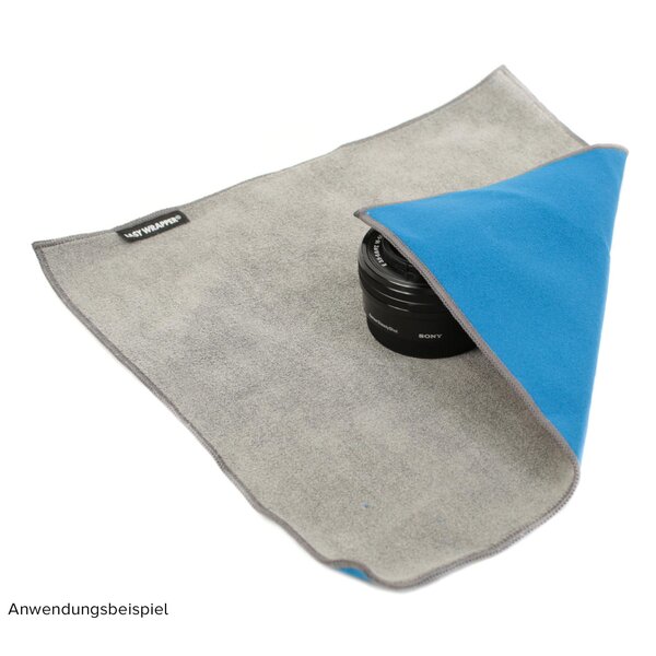 Easy Wrapper selbsthaftendes Einschlagtuch  S 28 x 28 cm blau