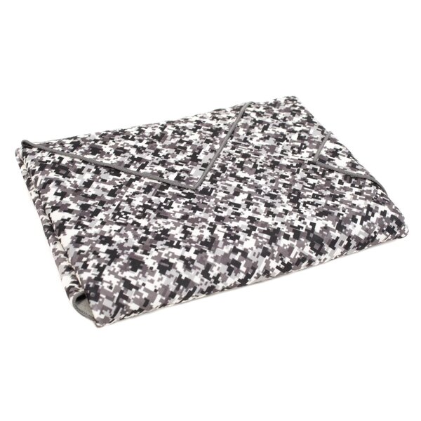 Easy Wrapper selbsthaftendes Einschlagtuch  XL 71 x 71 cm Schwarz/Weiß Camouflage