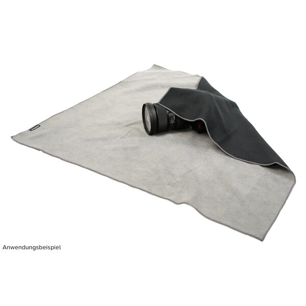 Easy Wrapper selbsthaftendes Einschlagtuch  XL 71 x 71 cm schwarz