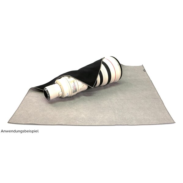 Easy Wrapper selbsthaftendes Einschlagtuch  XL 71 x 71 cm schwarz