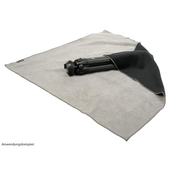 Easy Wrapper selbsthaftendes Einschlagtuch  XL 71 x 71 cm schwarz