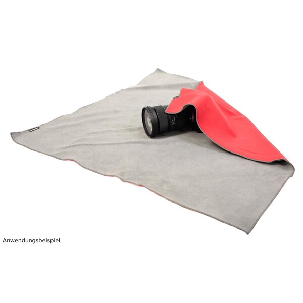 Easy Wrapper selbsthaftendes Einschlagtuch  XL 71 x 71 cm rot