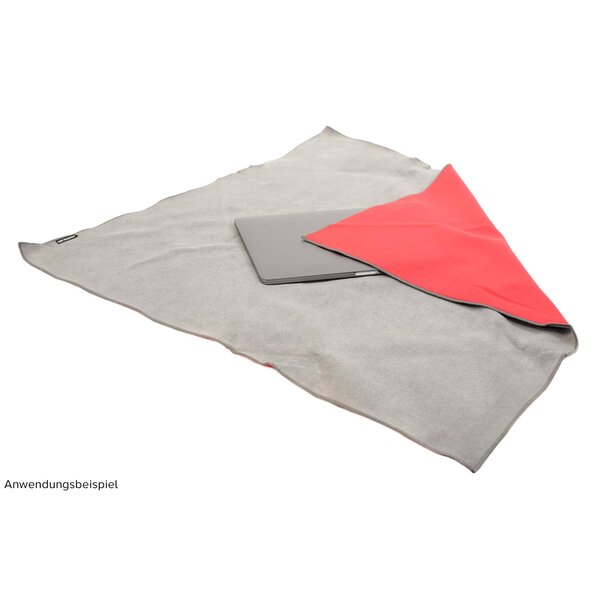 Easy Wrapper selbsthaftendes Einschlagtuch  XL 71 x 71 cm rot