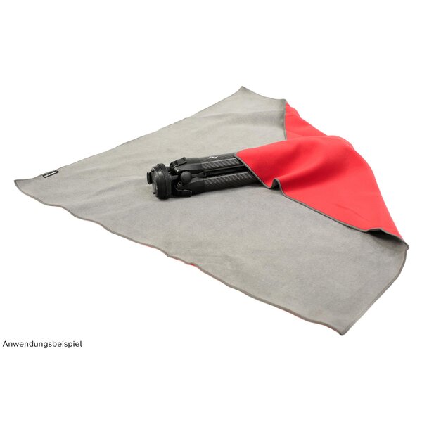 Easy Wrapper selbsthaftendes Einschlagtuch  XL 71 x 71 cm rot