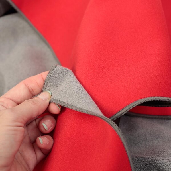 Easy Wrapper selbsthaftendes Einschlagtuch  XL 71 x 71 cm rot