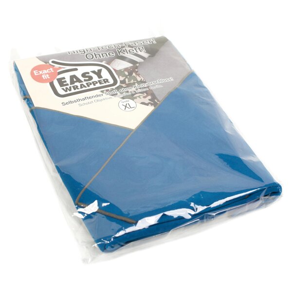 Easy Wrapper selbsthaftendes Einschlagtuch  XL 71 x 71 cm blau