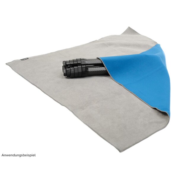 Easy Wrapper selbsthaftendes Einschlagtuch  XL 71 x 71 cm blau