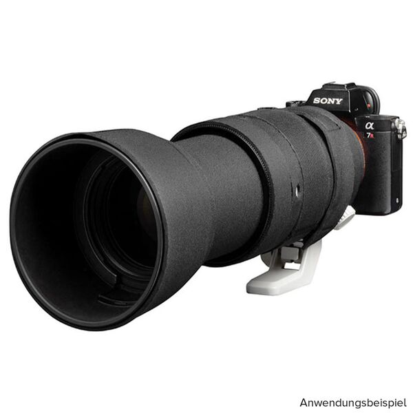 EasyCover Lens Oak Objektivschutz für Sony  FE 100-400mm F4. 5-5.6 GM OSS Schwarz