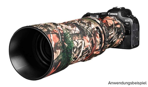 EasyCover Lens Oak Objektivschutz  Canon RF 600mm F11 IS STM Wald Camouflage