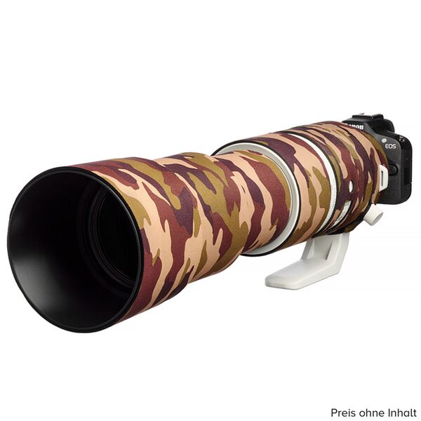 EasyCover Lens Oak Objektivschutz für Canon RF 200-800mm F/6.3-9 IS  Brown Camouflage
