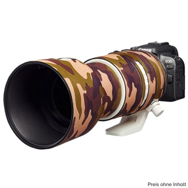 EasyCover Lens Oak Objektivschutz für Canon  RF 70-200mm F2.8L IS USM Brown Camouflage