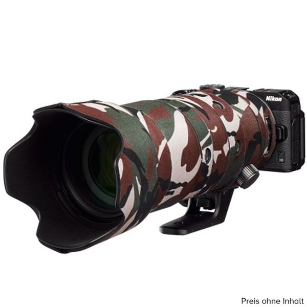 EasyCover Lens Oak Objektivschutz für Nikkor  Z 70-200mm f/2.8 VR S  Green Camouflage
