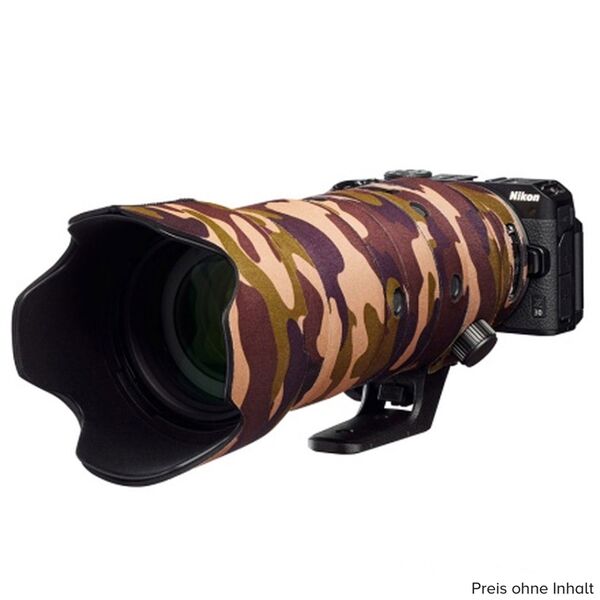 EasyCover Lens Oak Objektivschutz für Nikkor  Z 70-200mm f/2.8 VR S Brown Camouflage