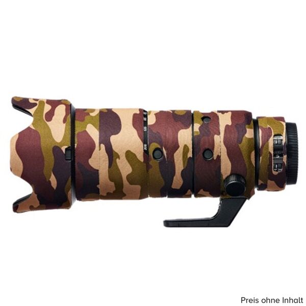 EasyCover Lens Oak Objektivschutz für Nikkor  Z 70-200mm f/2.8 VR S Brown Camouflage