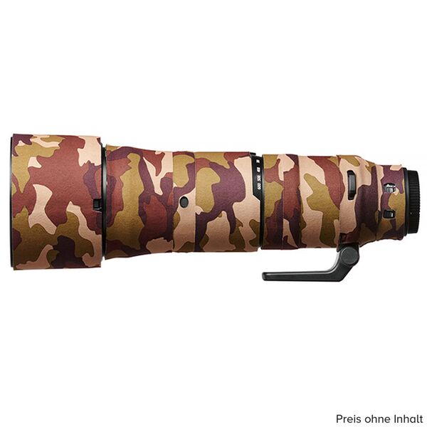 EasyCover Lens Oak Objektivschutz für Nikkor  Z 180-600mm f/5.6-6.3 VR Brown Camouflage