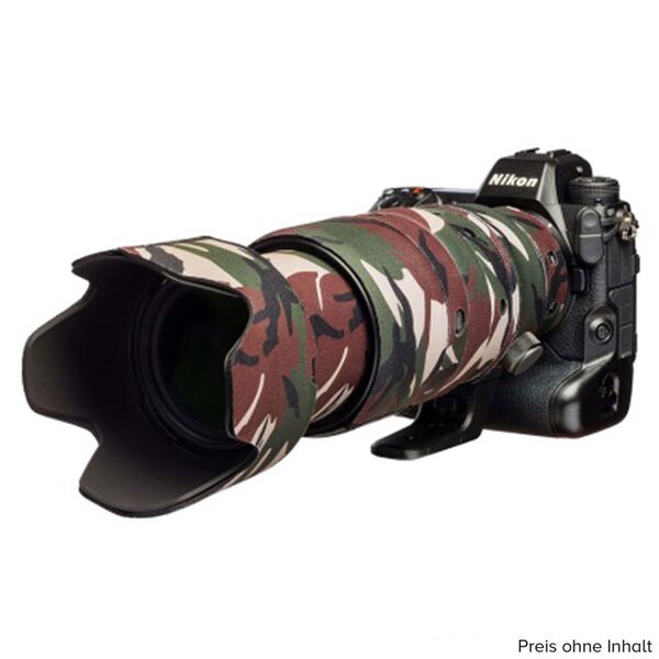 EasyCover Lens Oak Objektivschutz für Nikon  Z 100-400mm f/4.5-5.6 VR S Green Camouflagee