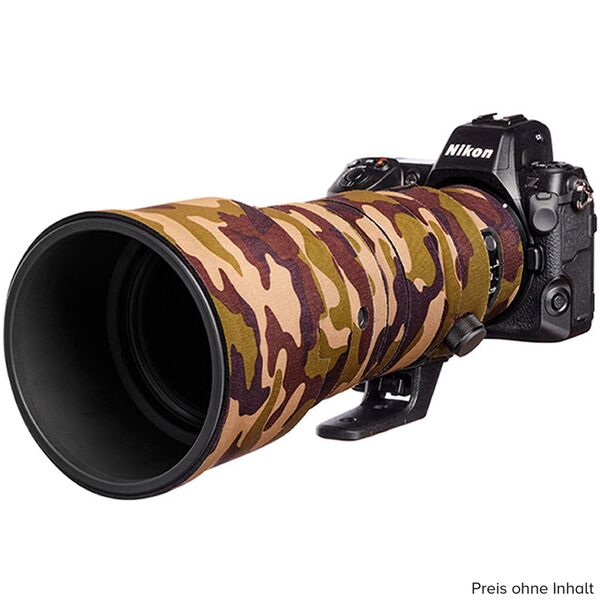 EasyCover Lens Oak Objektivschutz für Nikon  Z 400mm f/4.5 VR S Brown Camouflage