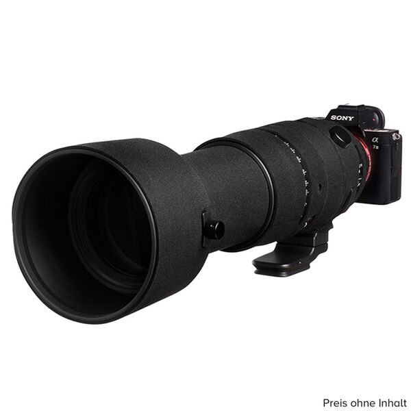 EasyCover Lens Oak Objektivschutz für Sigma  60-600mm F4.5-6.3 DG DN OS (E und L-Mount) Schwarz