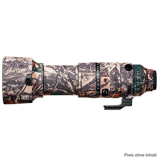 EasyCover Lens Oak Objektivschutz für Sigma  60-600mm F4.5-6.3 DG DN OS (E und L-Mount)  Forest Camouflage