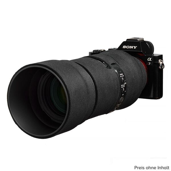 EasyCover Lens Oak Objektivschutz für Sigma  100-400mm F5-6.3 DG DN OS Schwarz