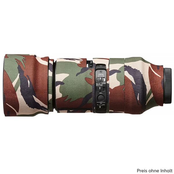 EasyCover Lens Oak Objektivschutz für Sigma  100-400mm F5-6.3 DG DN OS  Green Camouflage