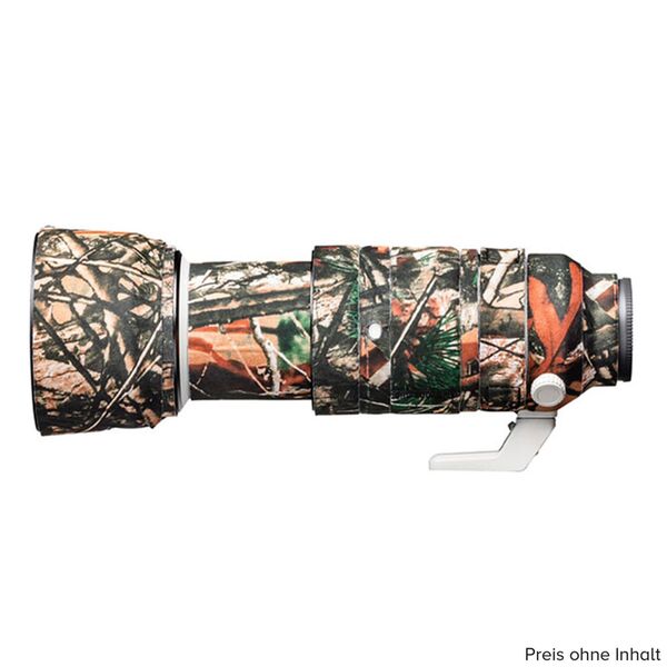 EasyCover Lens Oak Objektivschutz für Sony  FE 100-400mm F4. 5-5.6 GM OSS Wald Camouflage
