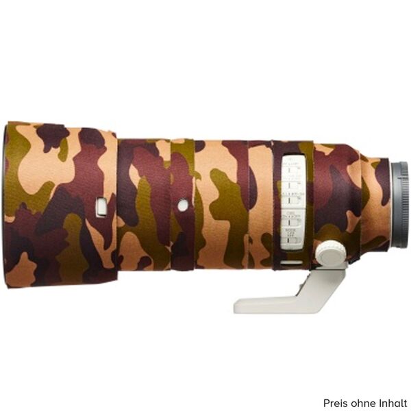EasyCover Lens Oak Objektivschutz für Sony  FE 70-200mm F2.8 GM OSS II  Braun Camouflage