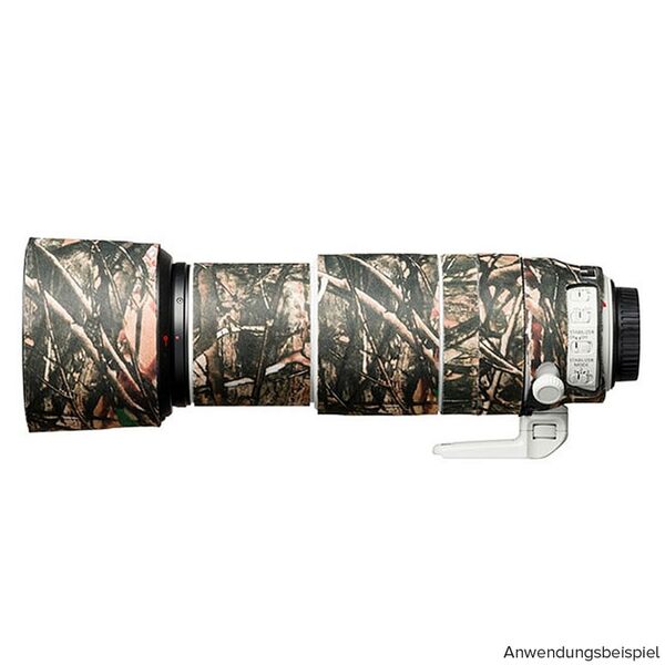 EasyCover Lens Oak Objektivschutz für Canon EF 100-400mm F4.5-5.6L IS II USM  wald-camouflage