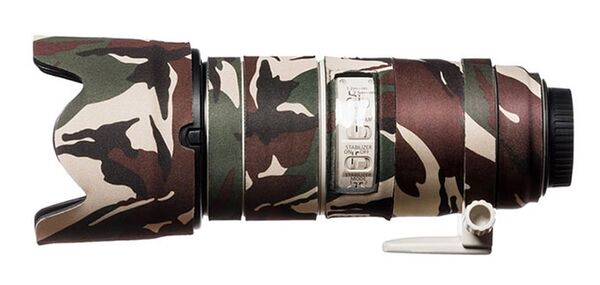 EasyCover Lens Oak Objektivschutz für Canon EF 70-200mm f/2.8 IS II USM  grün-camouflage