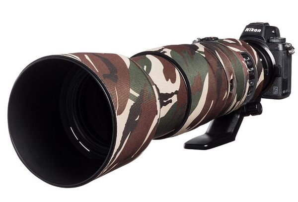 EasyCover Lens Oak Objektivschutz für Nikon 200-500mm f/5.6 VR  grün-camouflage