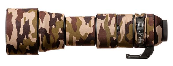 EasyCover Lens Oak Objektivschutz für Sigma 150-600mm f/5-6.3 DG OS HSM Contemporary  braun-camouflage